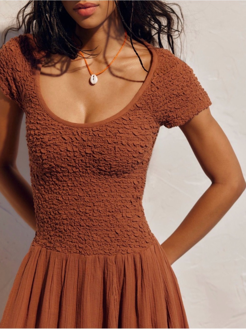 NWT Free People Darling Midi Dress - Picture 3 of 3